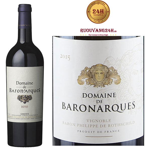 Rượu Vang Domaine De Baron Arques Limoux