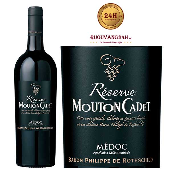 Rượu Vang Mouton Cadet Reserve Medoc