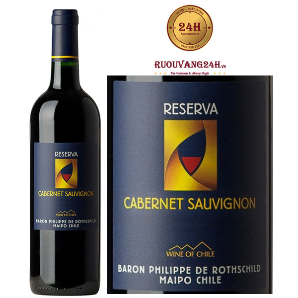Rượu vang Baron Philippe de Rothschild - Reserva Cabernet Sauvignon
