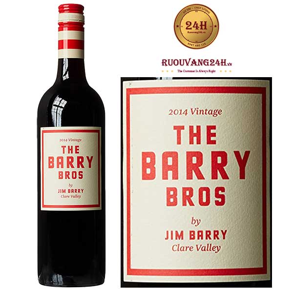 Rượu vang Barry Bros Shiraz – Cabernet Sauvignon