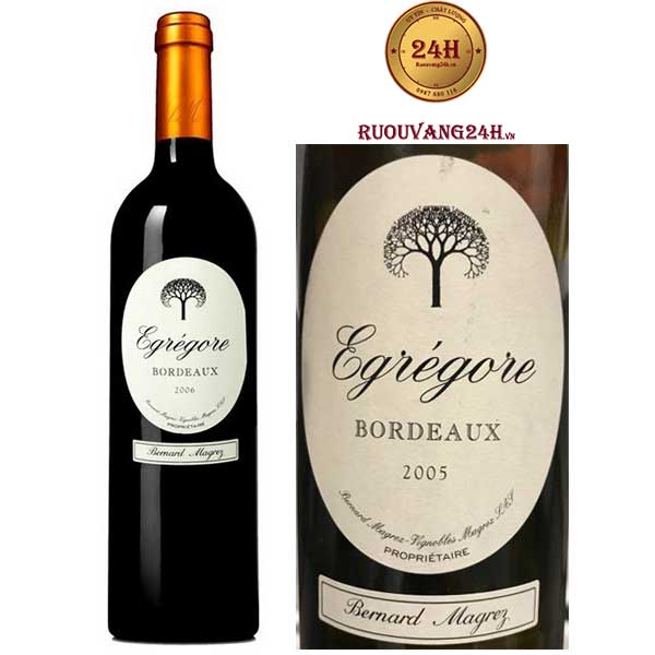 Rượu vang Bernard Magrez Egregore Bordeaux