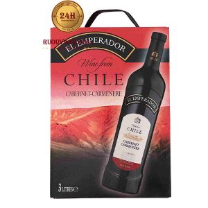 Rượu vang Bịch Chile El Emperador Cabernet