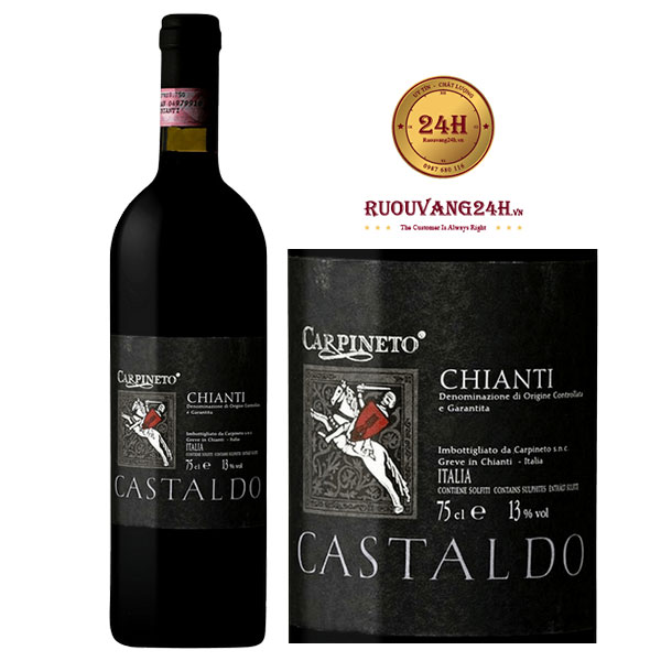 Rượu vang Carpineto Chianti Castaldo Sangiovese – Canaiolo