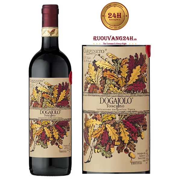 Rượu vang Carpineto Dogajolo Sangiovese - Cabernet Sauvignon