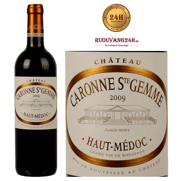 Rượu vang Chateau Caronne Ste Gemme Haut-Medoc