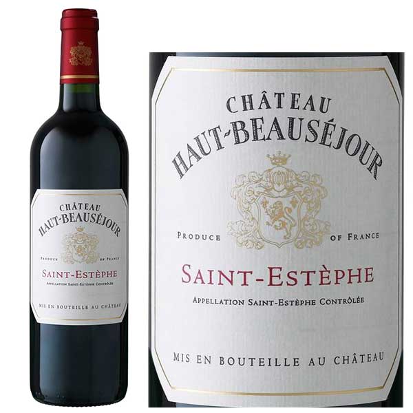 Rượu vang Chateau Haut - Beausejour Saint – Estephe