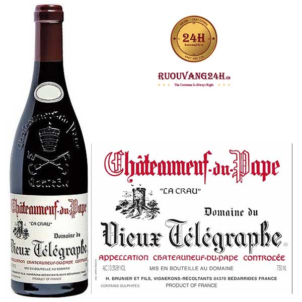 Rượu Vang Chateauneuf du Pape Telegraphe Red