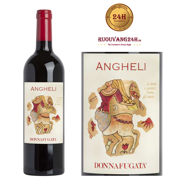 Rượu vang Donnafugata Angheli Sicillia DOC