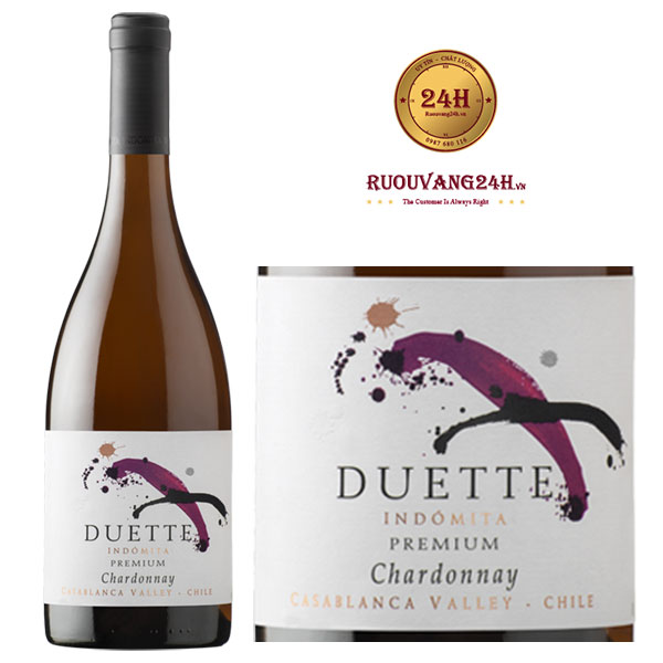 Rượu vang Duette Premium Chardonnay