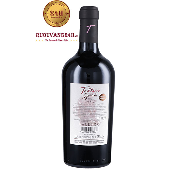 Rượu vang Falesco “Tellus” Syrah Lazio IGP