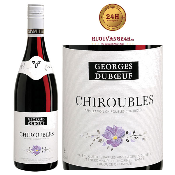 Rượu vang Georges Duboeuf Chiroubles