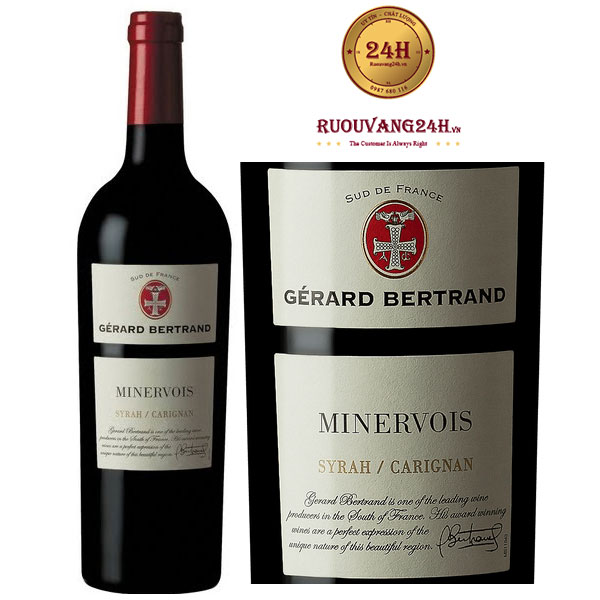 Rượu vang Gerard Bertrand Terroir Minervois