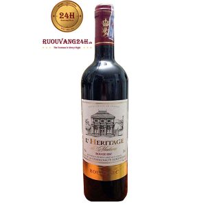 Rượu Vang L'Heritage Rouge Sec