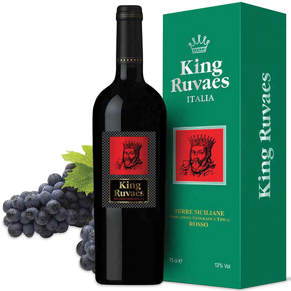 Rượu vang King Ruvaes Mác Đỏ