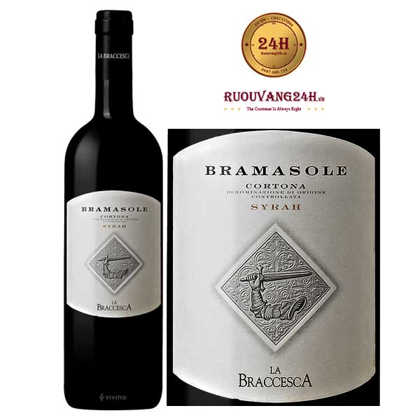 Rượu vang La Braccesca Bramasole Cortona DOC