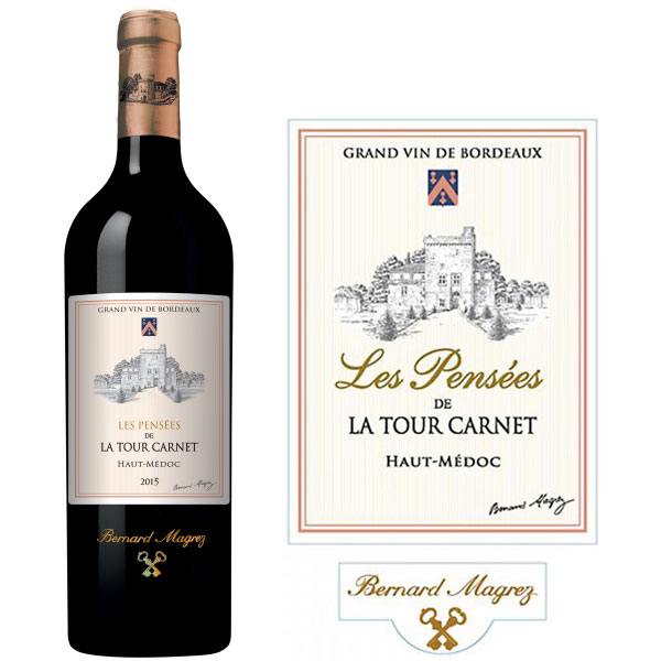 Rượu Vang Les Pensees de La Tour Carnet Haut Medoc