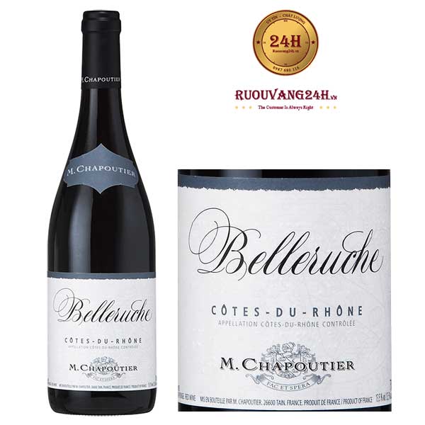 Rượu vang M.Chapoutier Belleruche red Cote du Rhone
