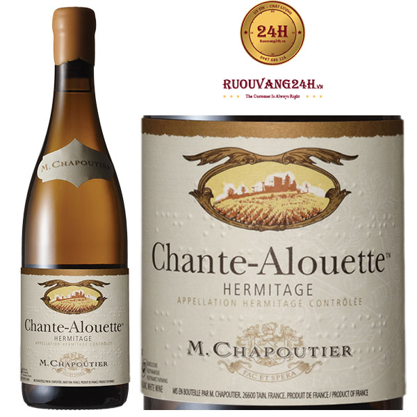Rượu vang M.Chapoutier Chante Alouette Hermitage