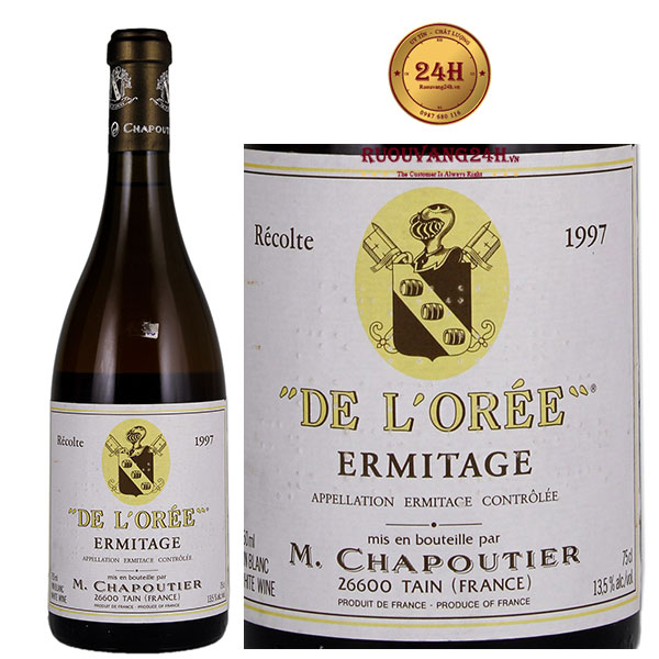 Rượu vang M.Chapoutier Cuvee de L'Oree Ermitage