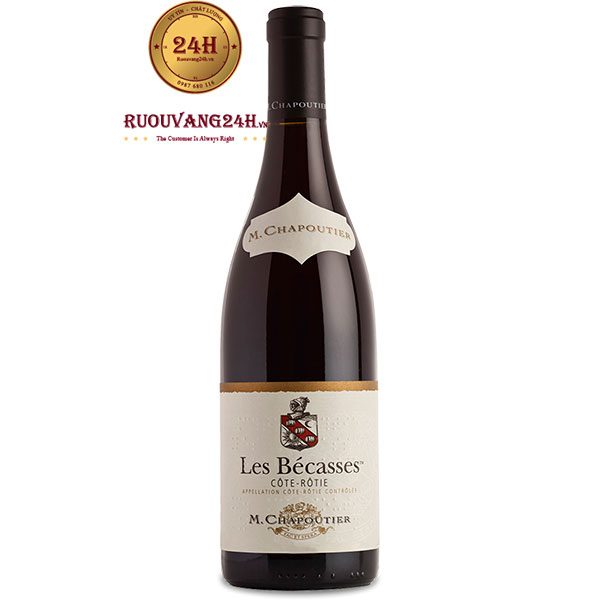 Rượu vang M.Chapoutier “Les Becasses” Cote Rotie