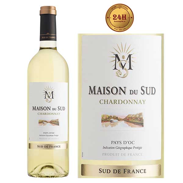 Rượu vang Maison du Sud Chardonnay