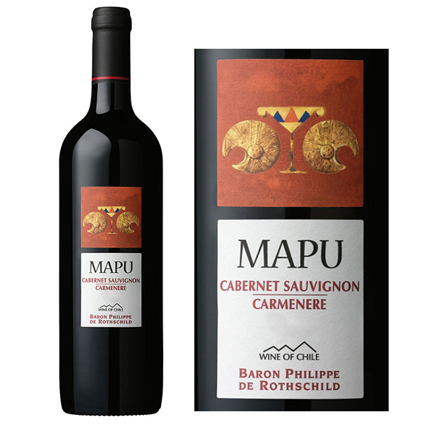 Rượu vang Mapu Cabernet Sauvignon - Carmenere