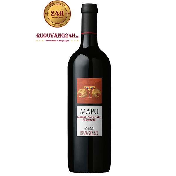 Rượu vang Mapu Cabernet Sauvignon – Carmenere