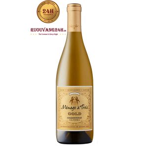 Rượu vang Menage A Trois Gold Chardonnay