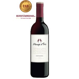 Rượu vang Menage A Trois Zinfandel
