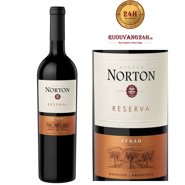 Rượu vang Norton Reserva Syrah
