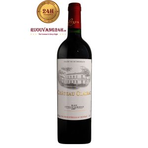 Rượu vang Pháp Chateau Clairac