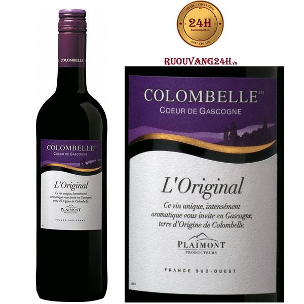Rượu Vang Plaimont Colombelle L'Original