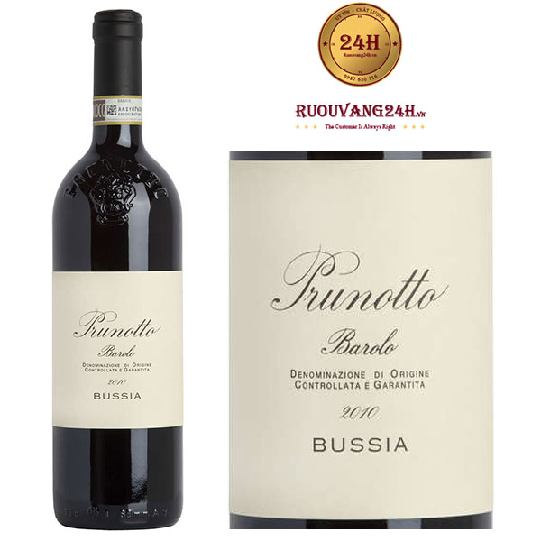 Rượu vang Prunotto Barolo Bussia DOCG