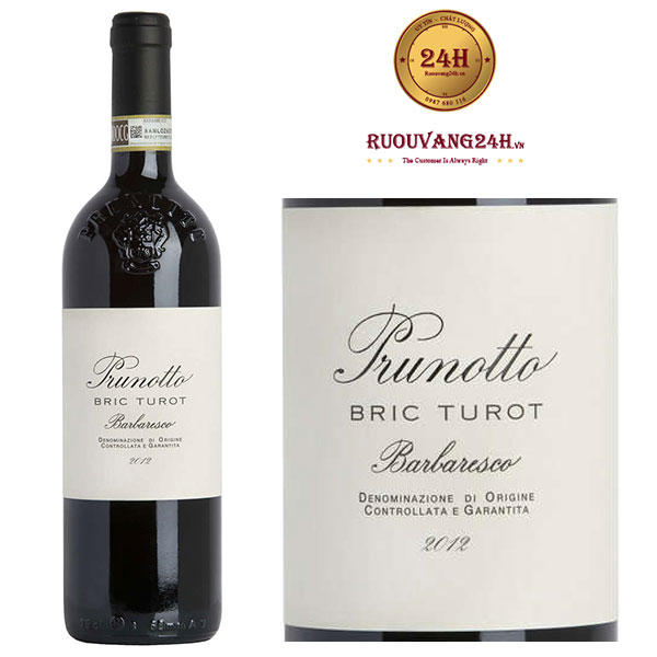 Rượu vang Prunotto Bric Turot Barbaresco DOCG