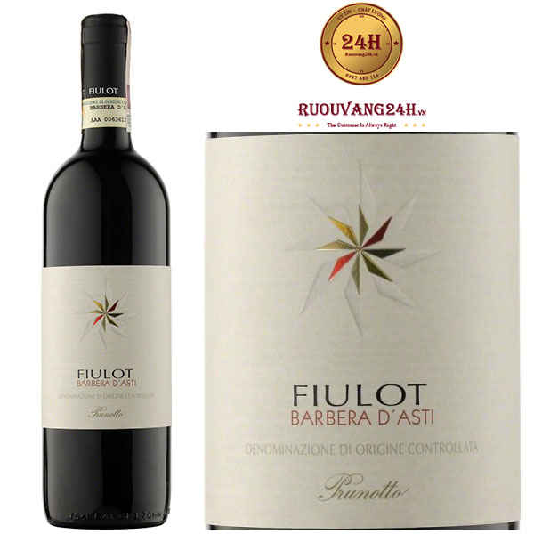 Rượu vang Prunotto Fiulot Barbera D'Asti DOCG