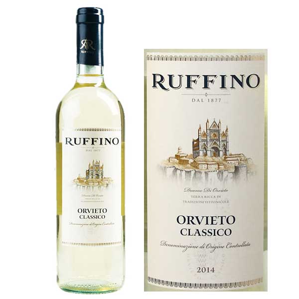 Rượu vang Ruffino Orvieto Classico Grechetto – Trebbiano