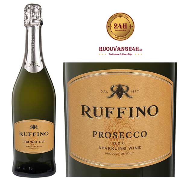 Rượu vang Ruffino Prosecco Extra Dry Glera