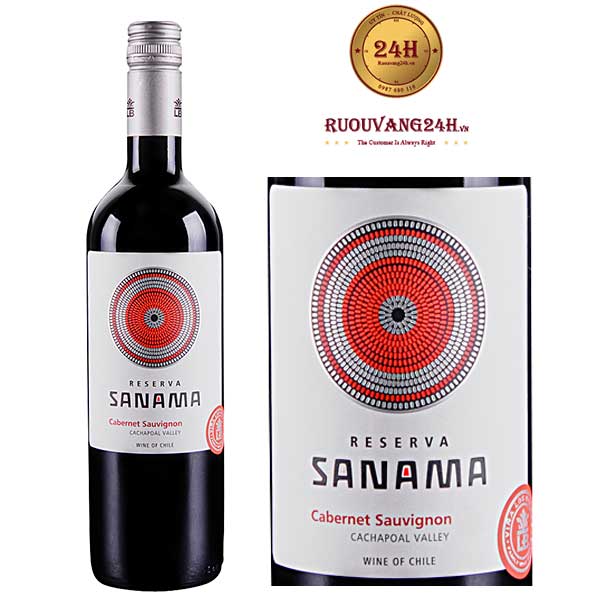 Rượu vang Sanama Cabernet Sauvignon