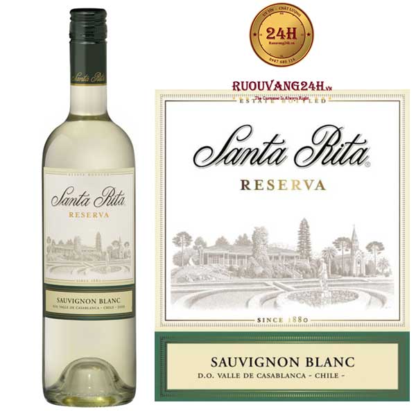 Rượu vang Santa Rita Reserva Sauvignon Blanc
