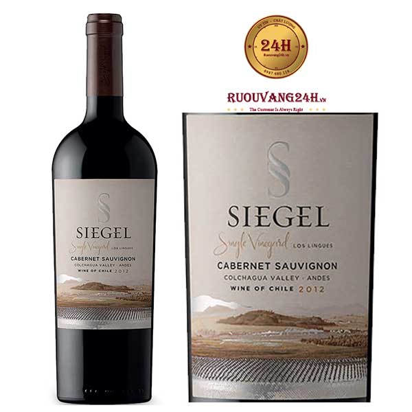 Rượu vang Siegel Single Vineyard Cabernet Sauvignon