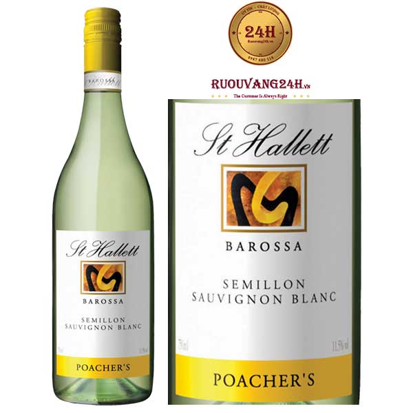 Rượu vang St Hallett Poacher's Semillon - Sauvignon Blanc