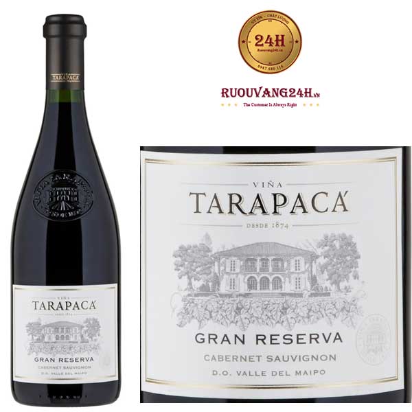Rượu vang Tarapaca Gran Reserva Cabernet Sauvignon