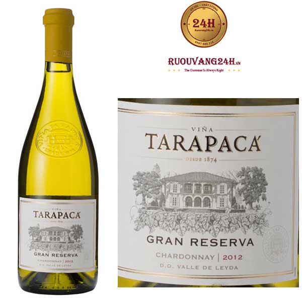 Rượu vang Tarapaca Gran Reserva Chardonnay