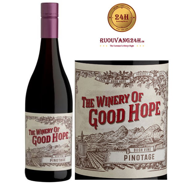 Rượu vang The Winery of Good Hope Pinotage