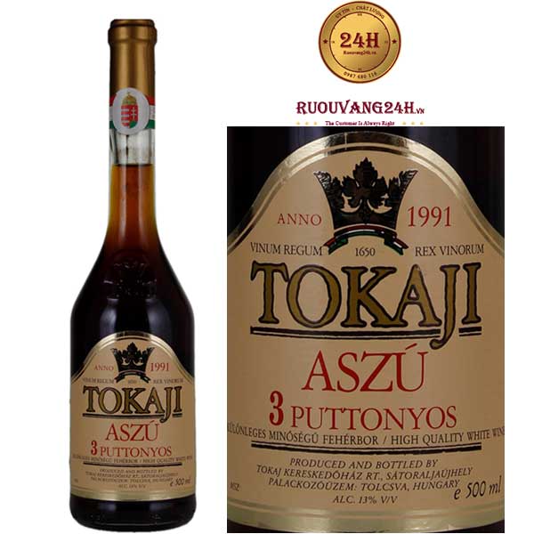 Rượu vang Tokaji Aszú 3 Puttonyos