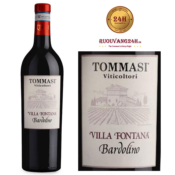 Rượu vang Tommasi “Villa Fontana”Bardolino DOC