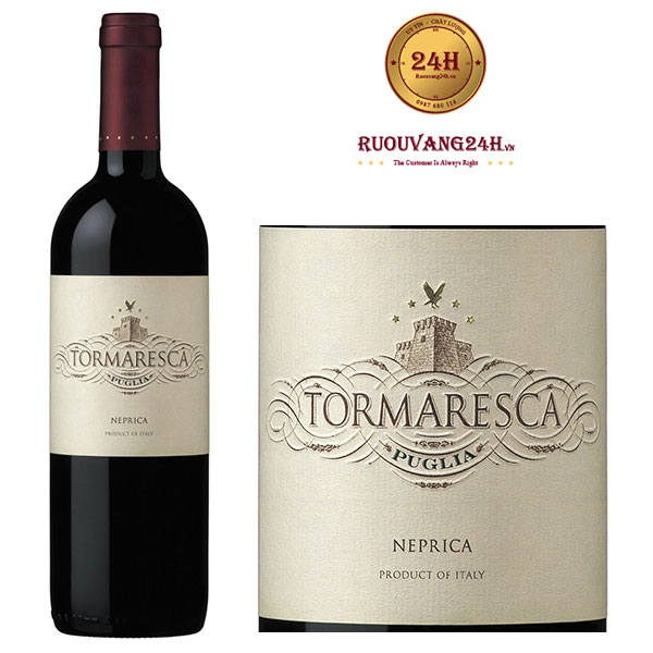 Rượu vang Tormaresca Neprica Puglia IGT