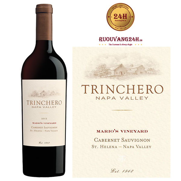 Rượu vang Trinchero Mario’s Cabernet Sauvignon