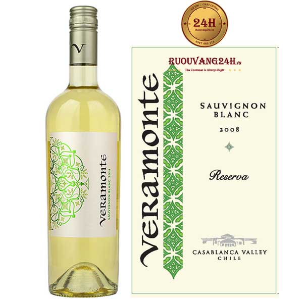 Rượu vang Veramonte Reserva Sauvignon Blanc
