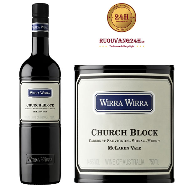 Rượu vang Wirra Wirra Church Block